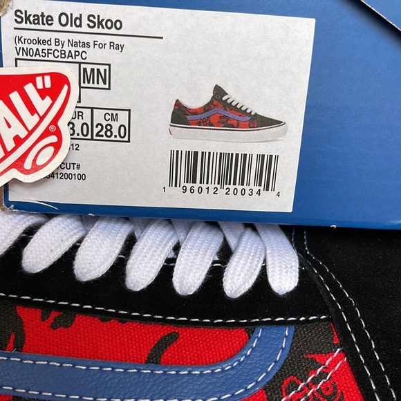 Vans Skate Old Skool Krooked By Natas For Ray Barbee WMNS sneakers - Picture 16 of 16